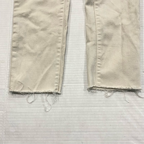 Universal Thread High Rise Skinny Womens Cream Jeans Size  6/28R - Picture 5 of 5